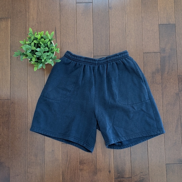 Vintage Pants - 3/$20 BASIC NAVY BLUE VINTAGE FLEECE SWEATSHORTS